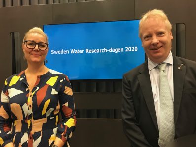 Maria Sätherström Lantz och Henrik Aspegren presenterar SWR-dagen 2020